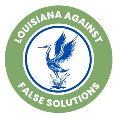 Louisiana Against False Solutions color logo