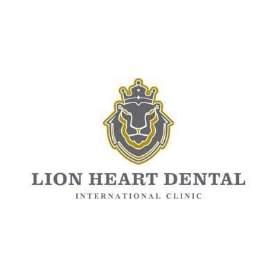 Lion Heart Dental International Clinic color logo