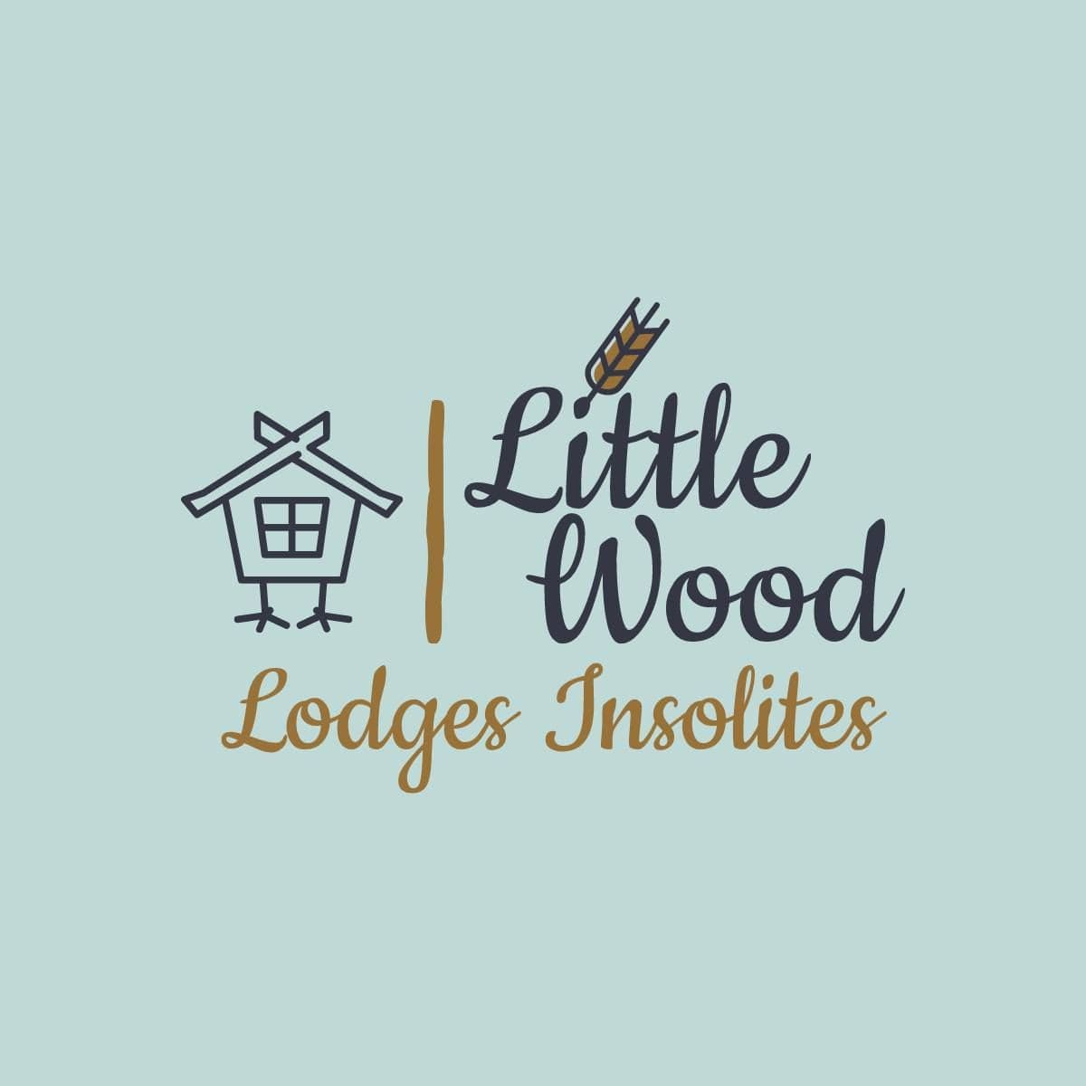 Little Wood Lodges color logo