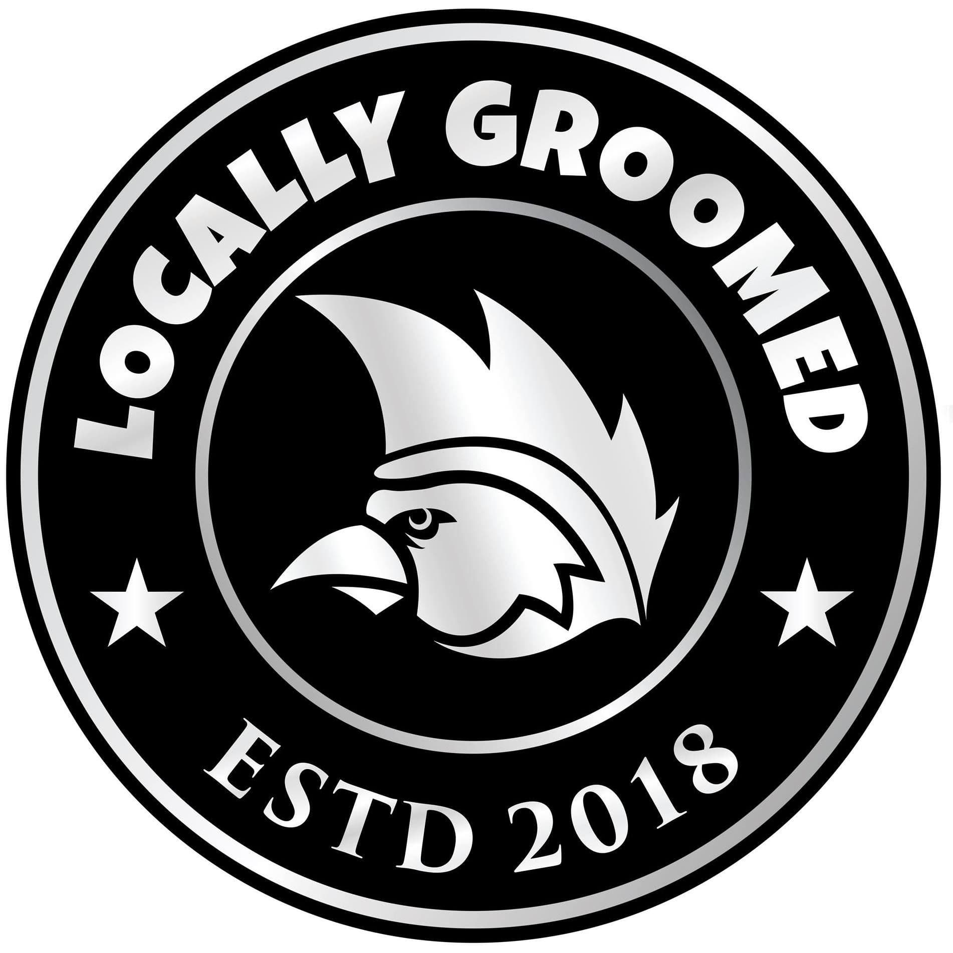 Locally Groomed color logo
