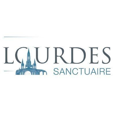 Sanctuaire Notre-Dame de Lourdes color logo