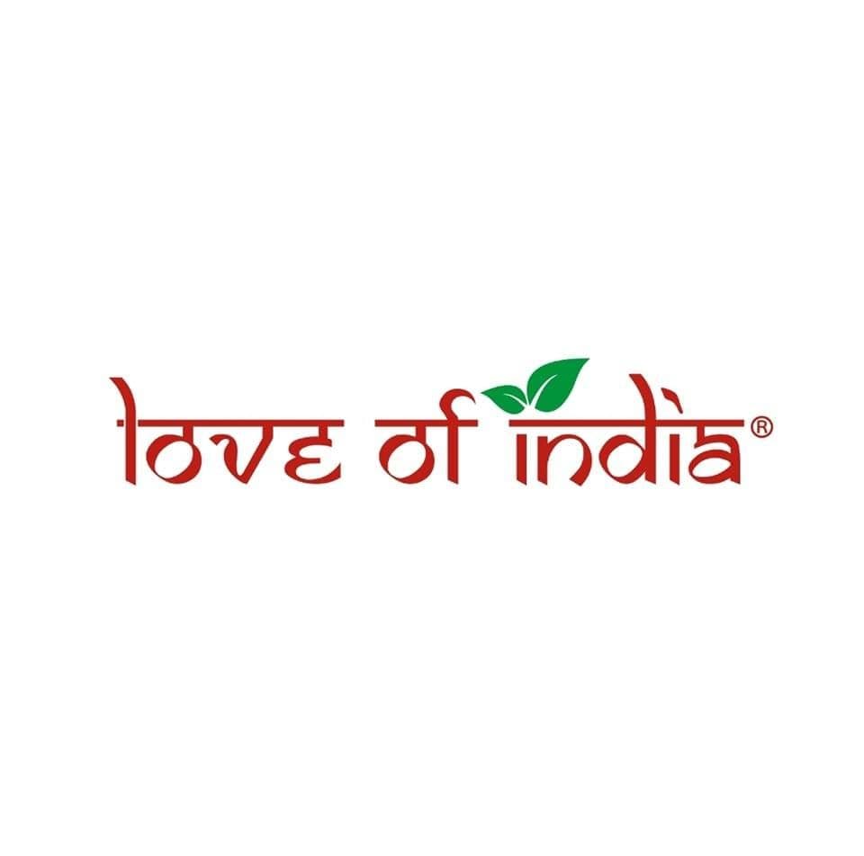 LOVE OF INDIA color logo