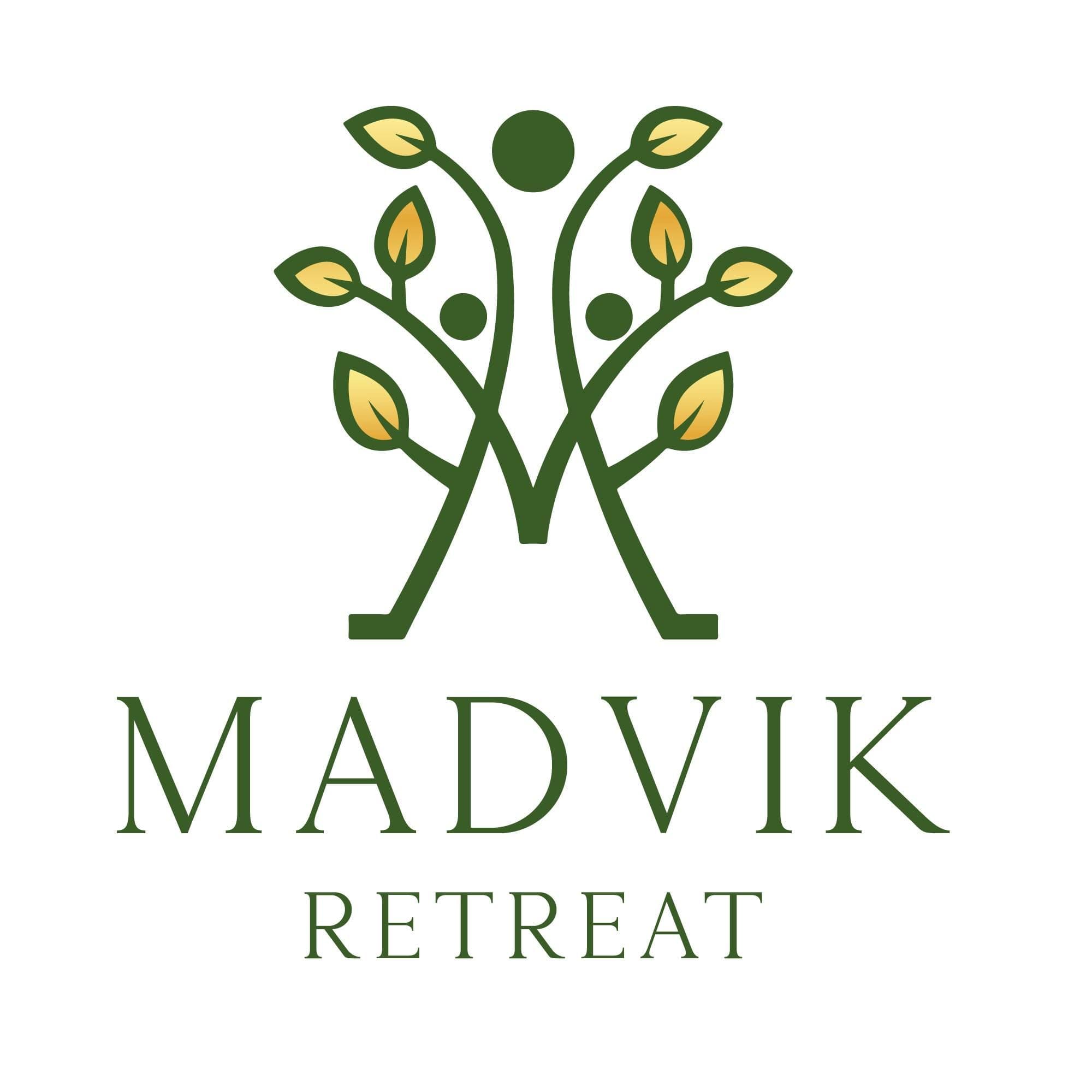Madvik Retreat color logo