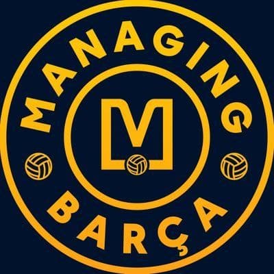 Managing Barça color logo