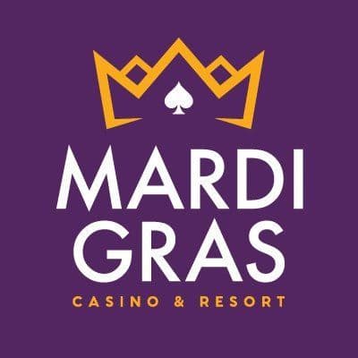 Mardi Gras Casino WV color logo