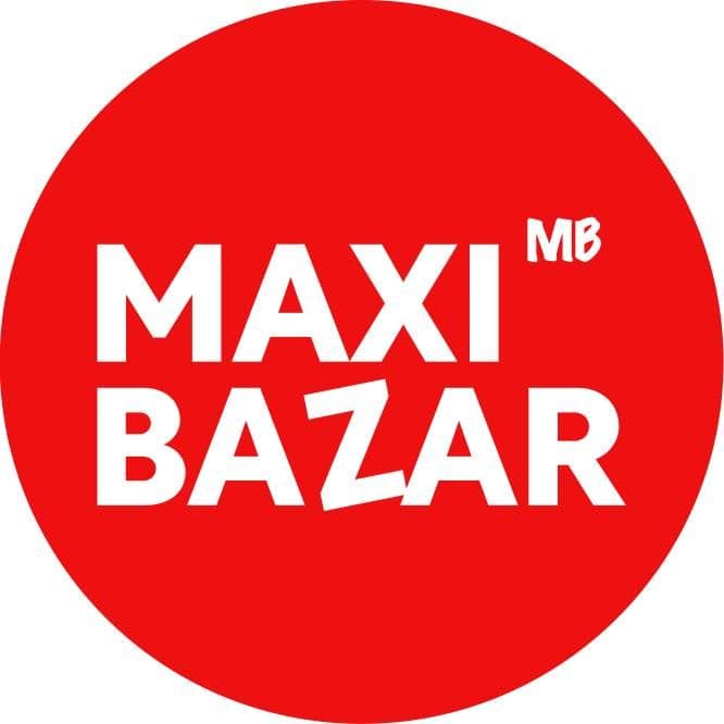 Maxi Bazar France color logo