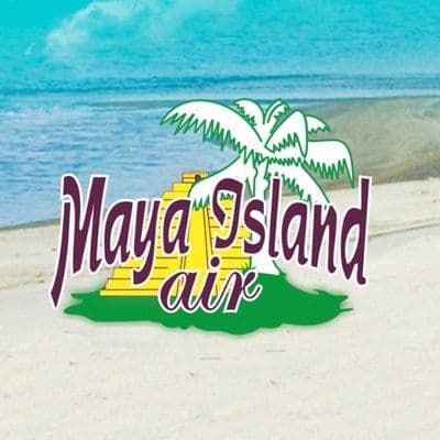 Maya Island Air color logo