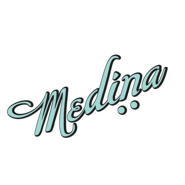 Medina Cafe color logo