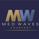 Med Waves Charters color logo