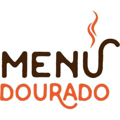 Menu Dourado color logo