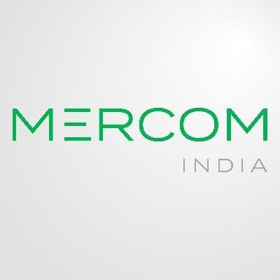 Mercom India color logo