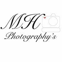 MH Photography's color logo