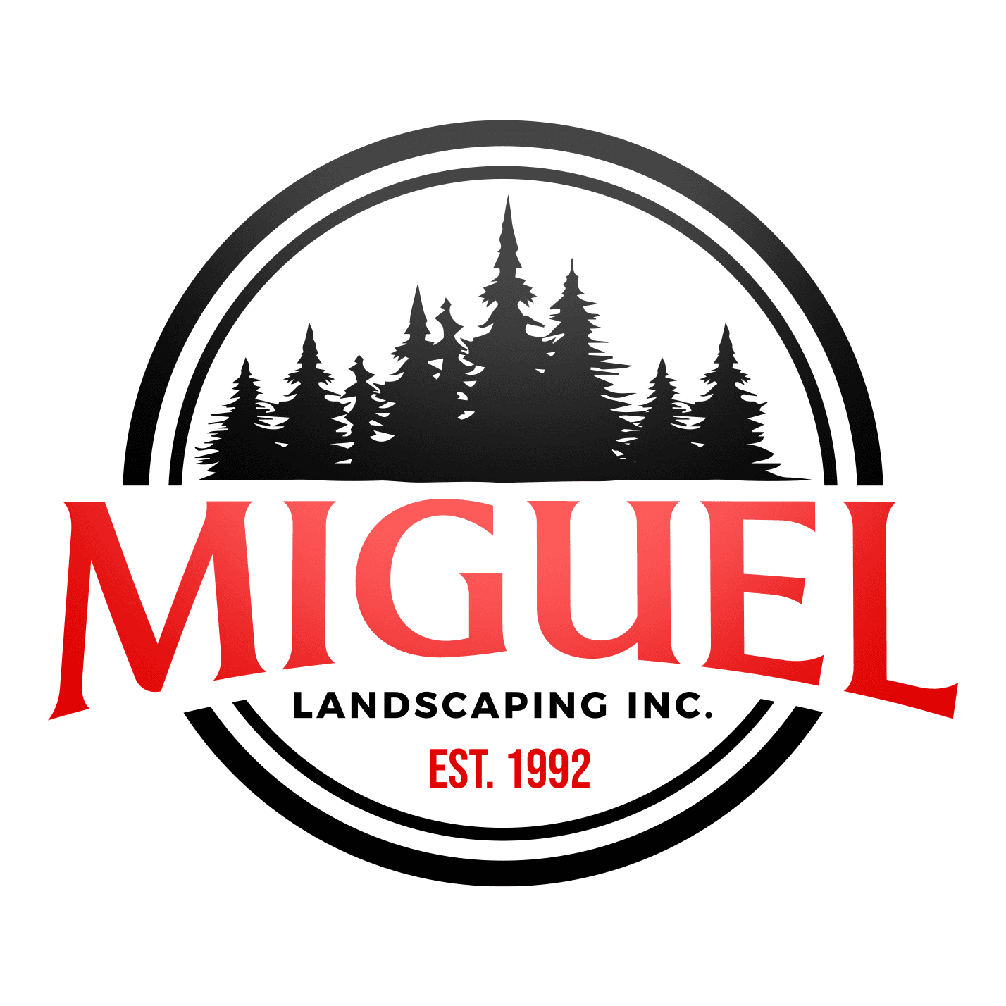 Miguel Landscaping Inc color logo