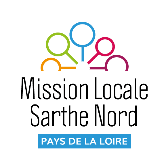 Mission Locale Sarthe Nord color logo