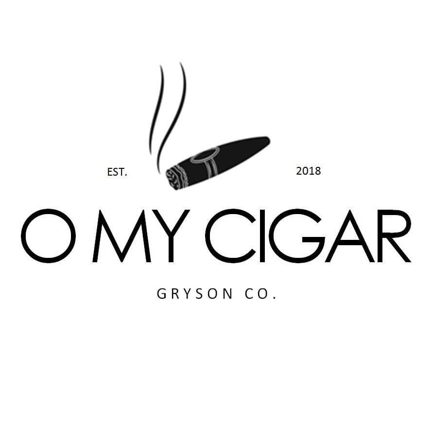 O MY CIGAR color logo