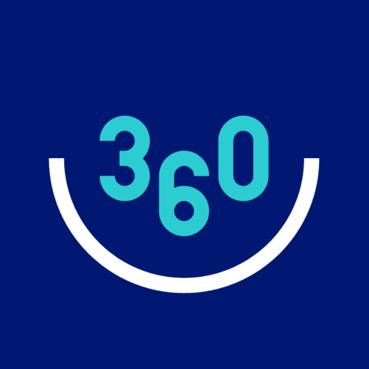 Ortho 360 Orthodontics color logo