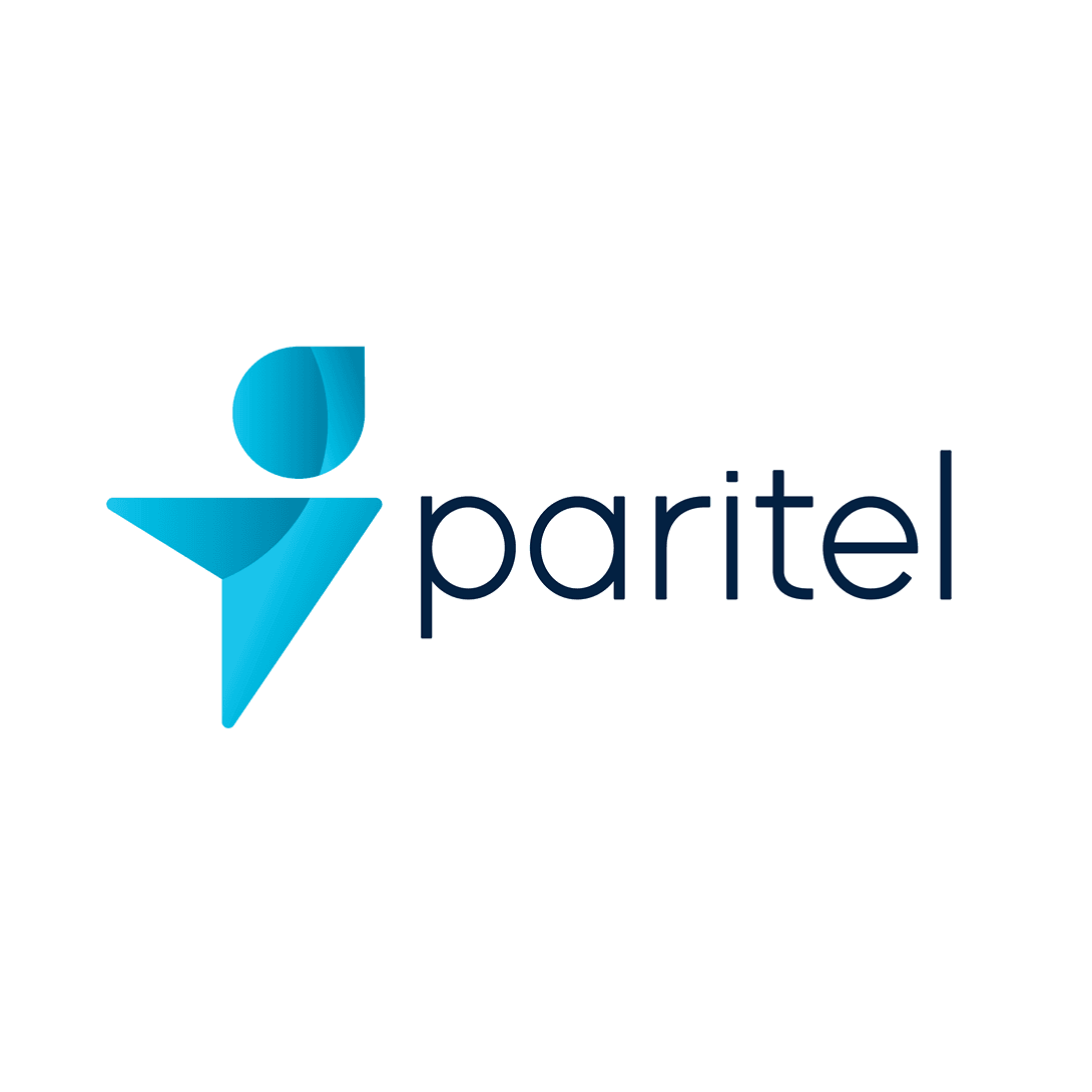 Paritel color logo