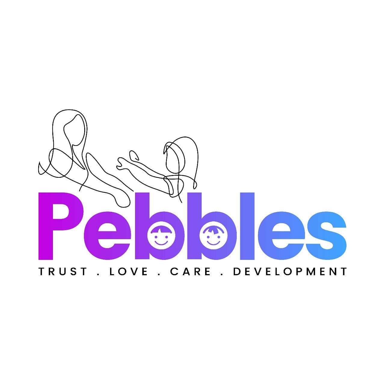 Pebbles Educare color logo