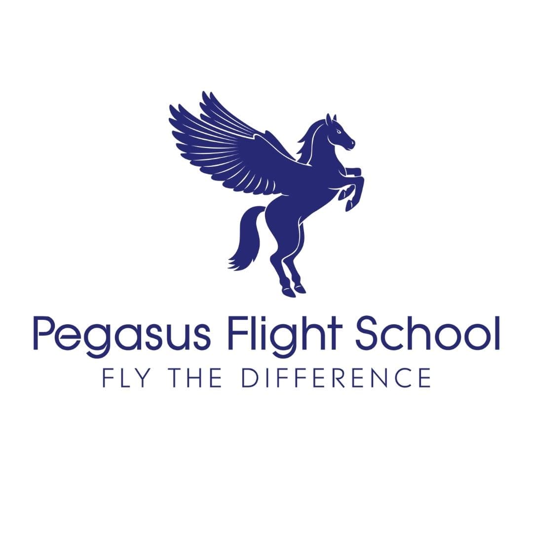 Pegasus Flight School color logo