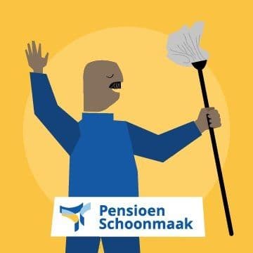 Pensioenfonds Schoonmaak color logo