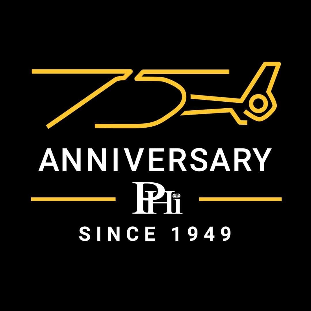 PHI Aviation color logo