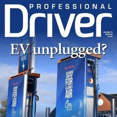 Professional Driver Magazine color logo