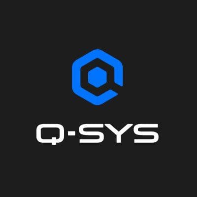 Q-SYS color logo
