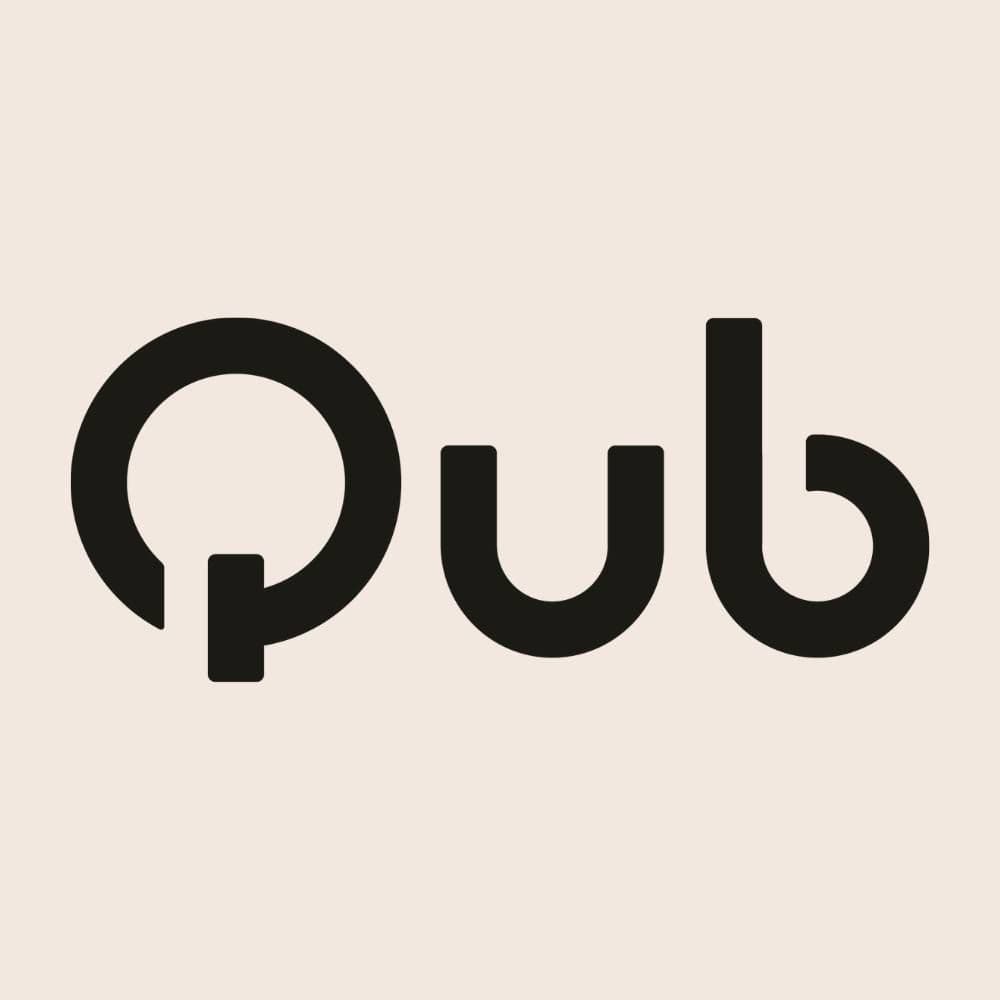Qub color logo