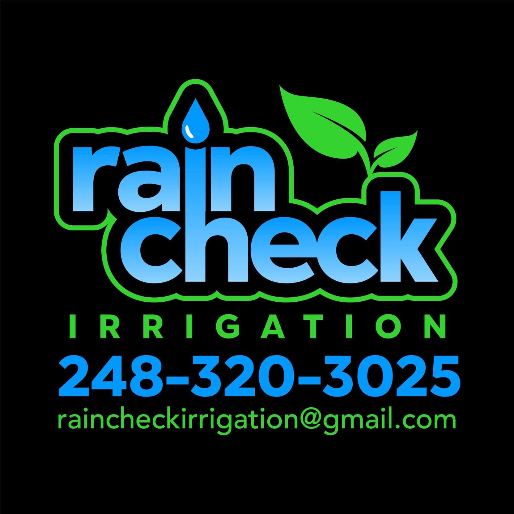 RainCheck Irrigation color logo