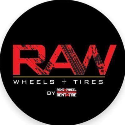 RAW Wheels + Tires color logo