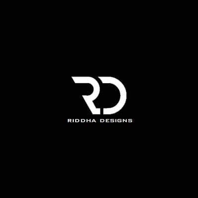 Riddha designs color logo