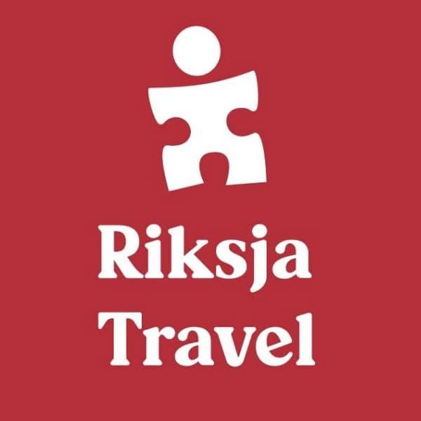 Riksja Travel color logo