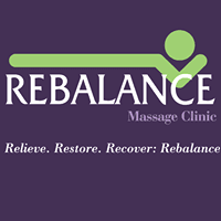 Rebalance: Massage and Mobile Massage color logo