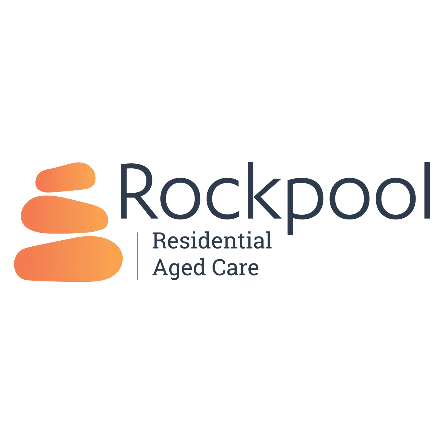 Rockpool Residential Aged Care color logo