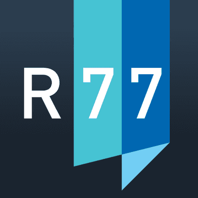 Room77.com color logo
