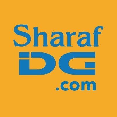Sharaf DG color logo