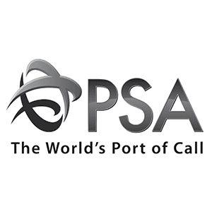 PSA Singapore color logo