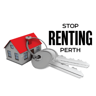 Stop Renting Perth color logo
