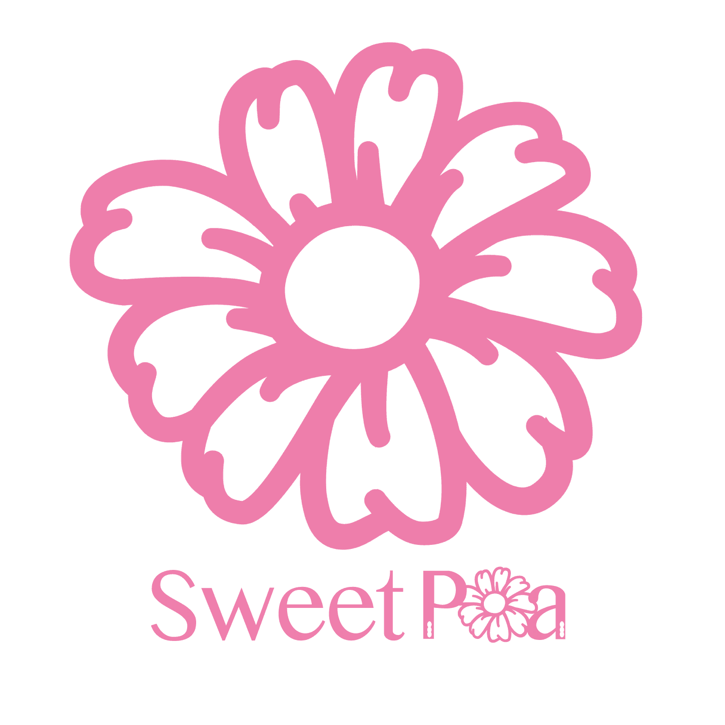 Sweet Pea Machine Embroidery color logo