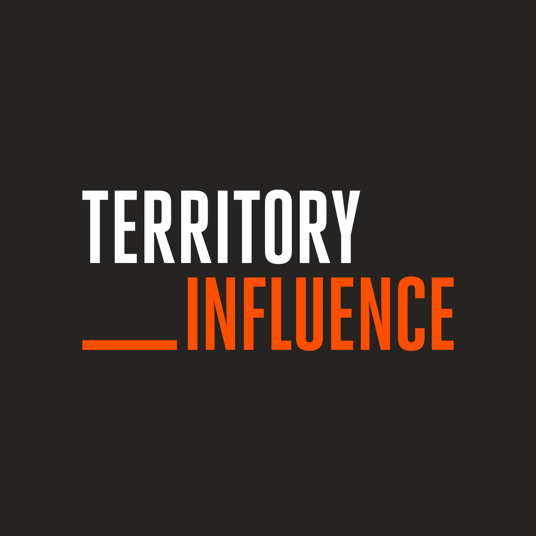 TERRITORY Influence color logo
