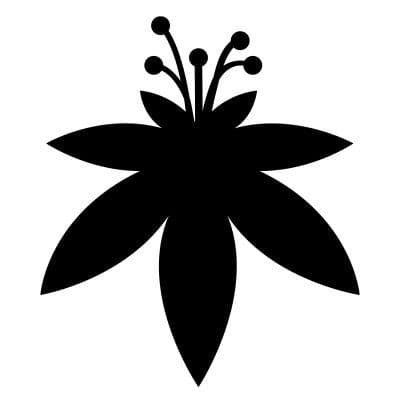 The Flowery color logo