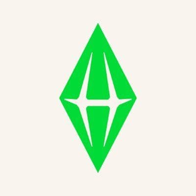 The Sims color logo