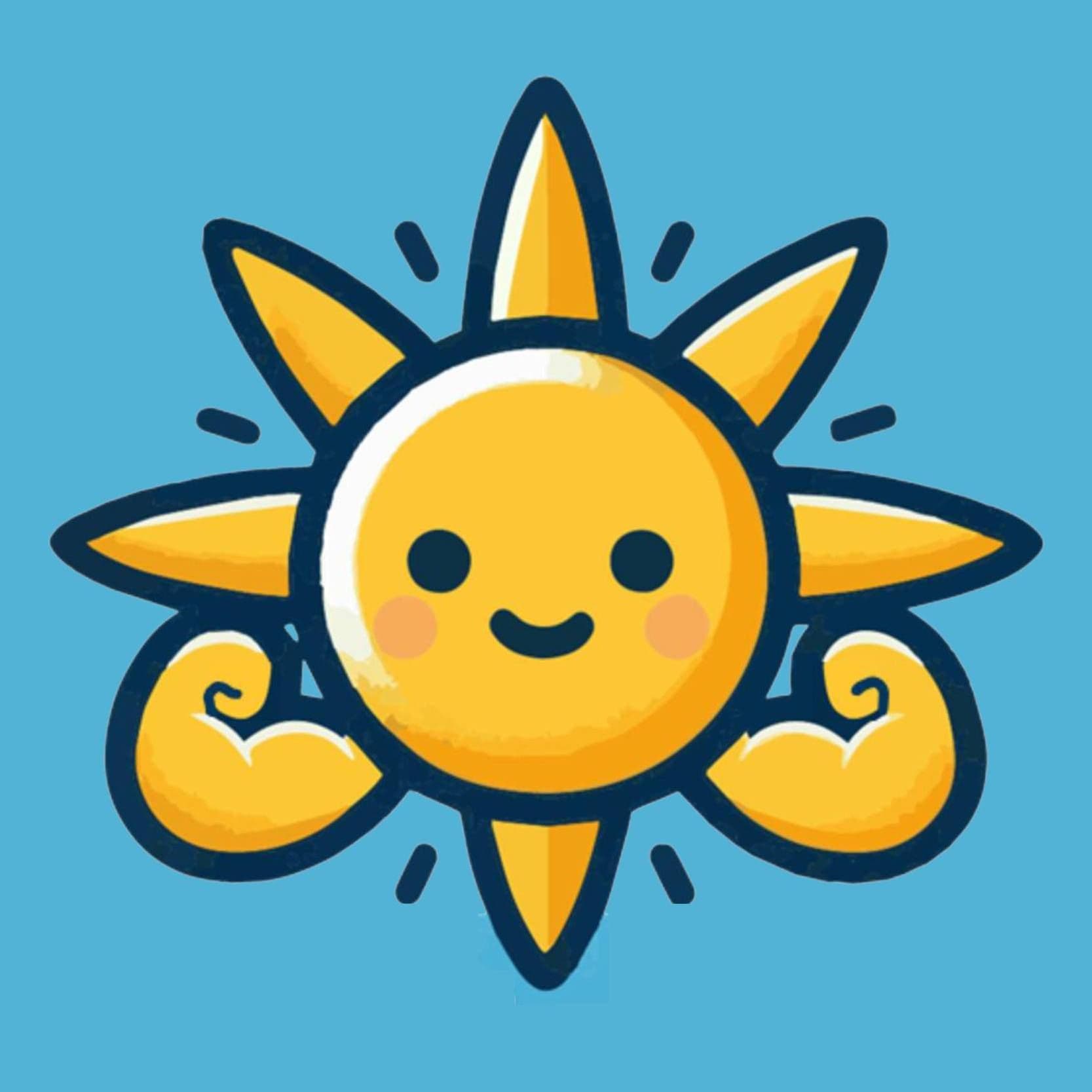 Thrive N Shine Therapy color logo