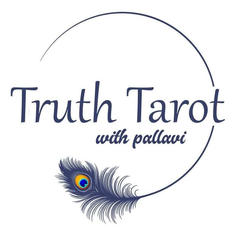 Truth Tarot with pallavi color logo