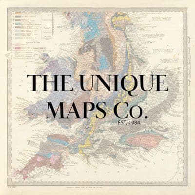 The Unique Maps Co. color logo