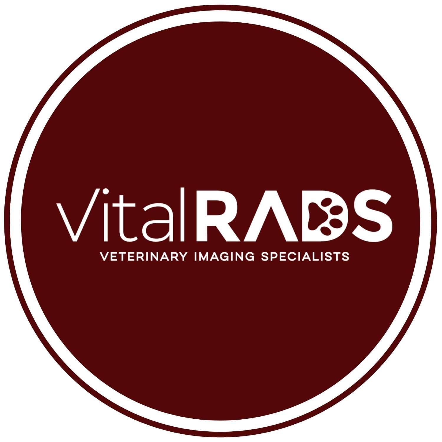 VitalRads Veterinary Imaging Specialists color logo