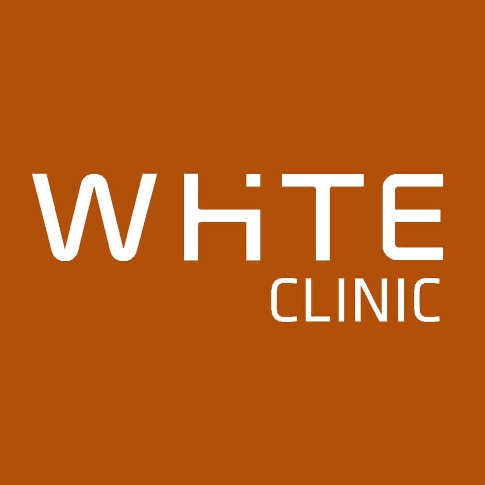 White Clinic color logo