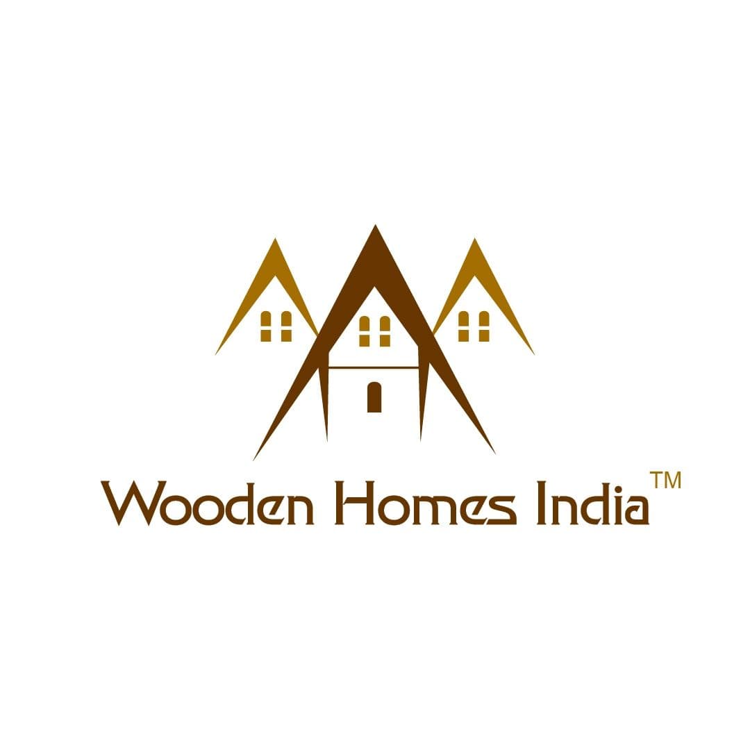 Wooden Homes India color logo