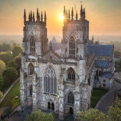York Minster color logo