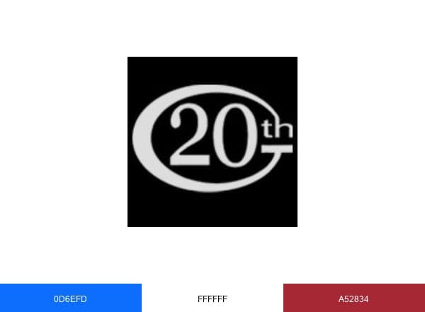 20th Century Glass brand color palette